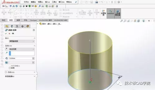 solidworks曲面如何轉(zhuǎn)化成實體-3